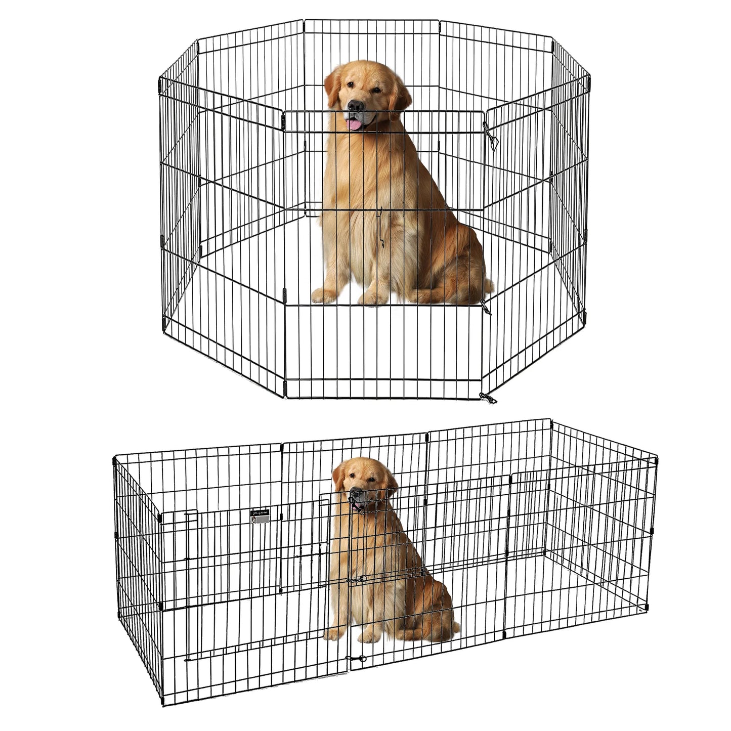 Foldable Metal Exercise Dog Playpen