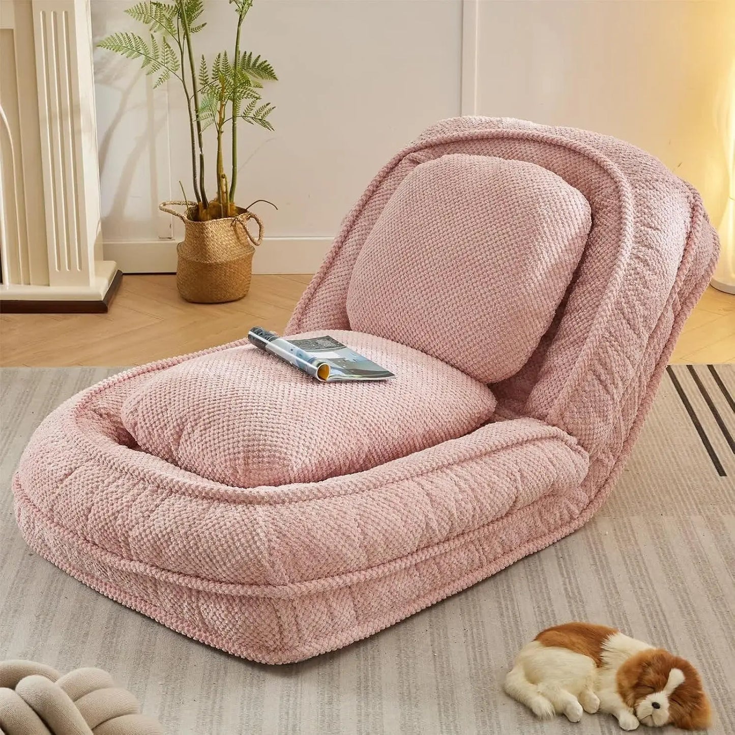 Folding Sofa Chair with 5 Adjustable Positions