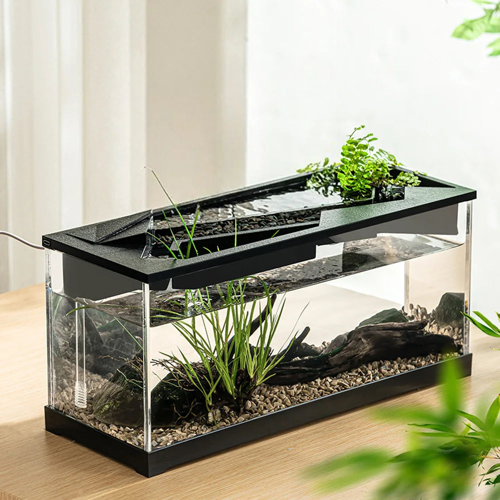 Aquarium Tank With Build-in Light