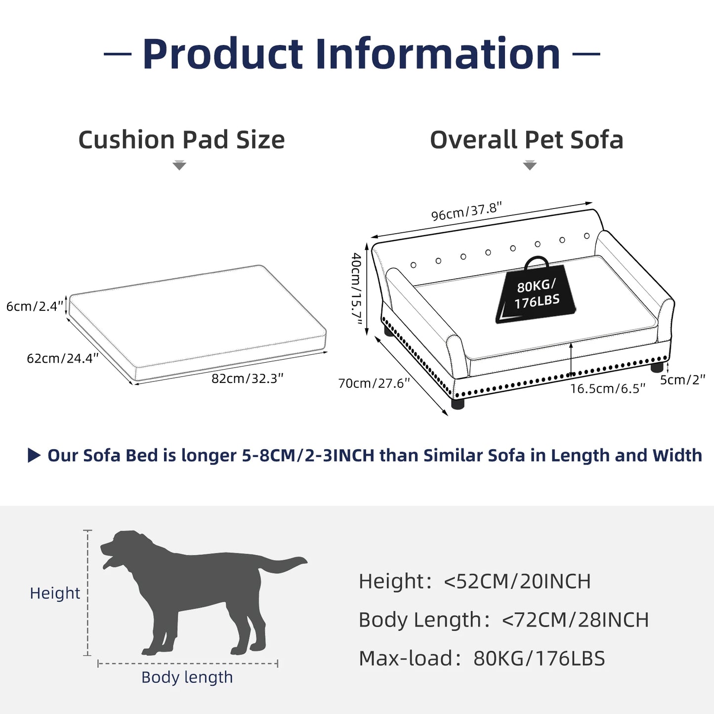 Heavy Duty Pet Sofa