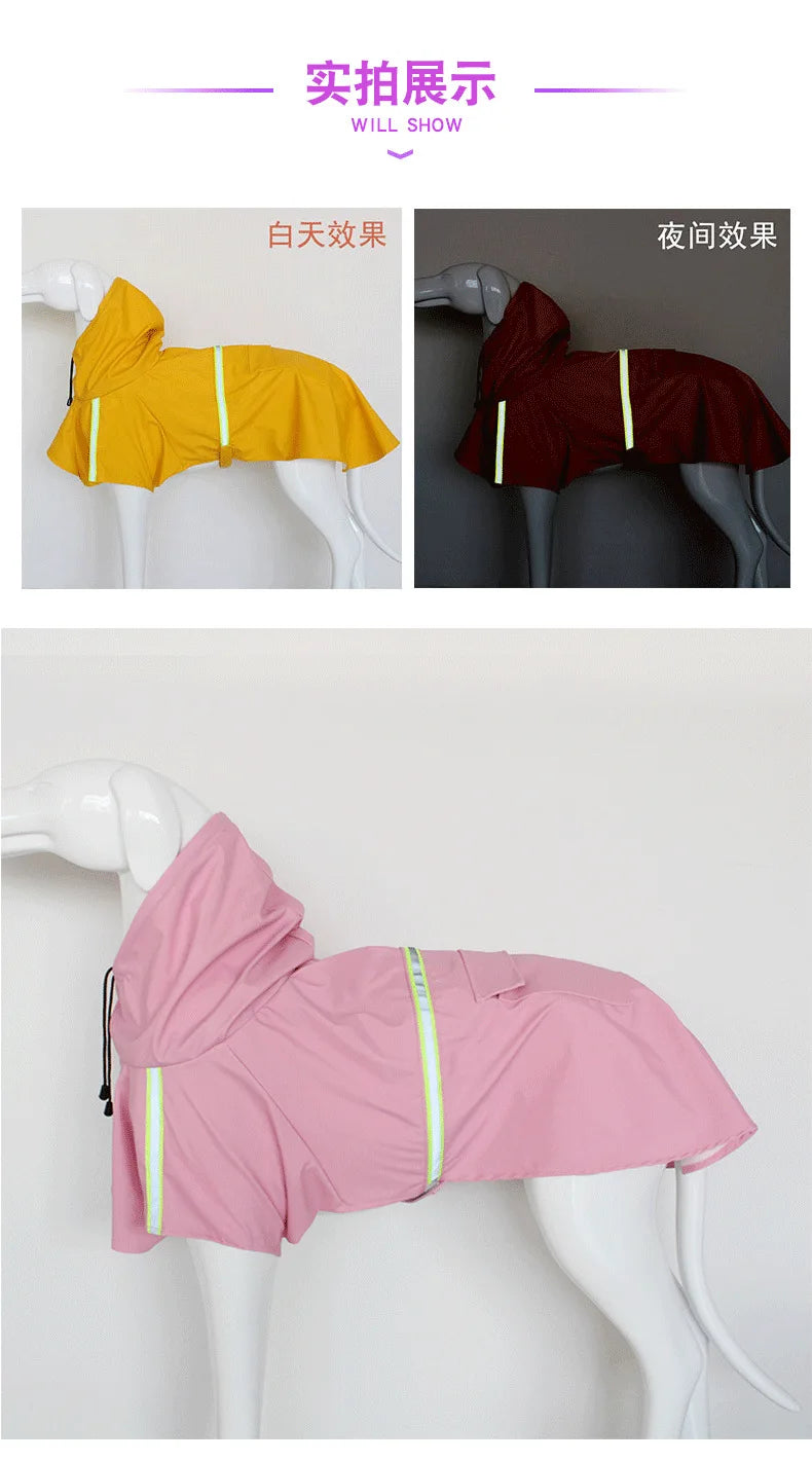 S-5XL Pets Small Dog Raincoats