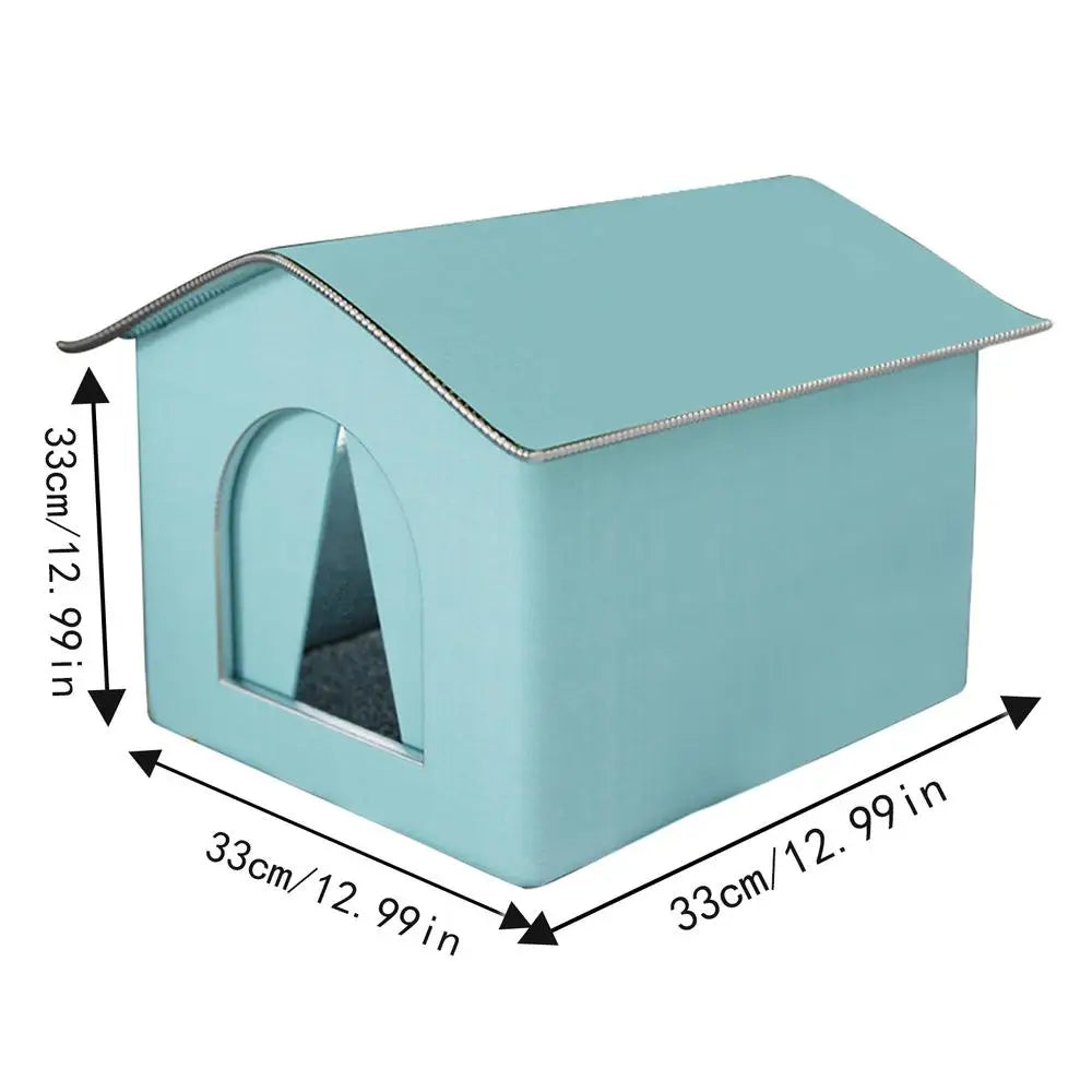 Outdoor Cat House for Winter