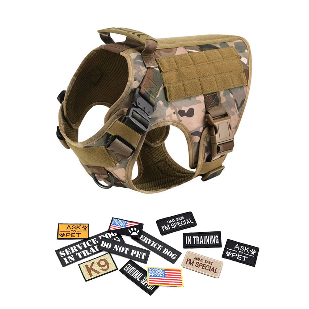 Military Large Dog Harness
