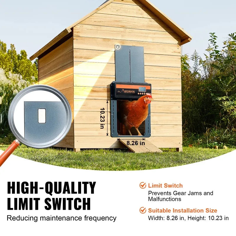 KFFKFF Automatic Chicken Coop Door
