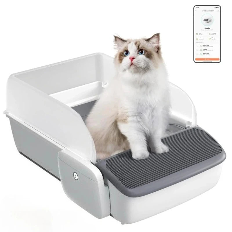 Automatic Self-Cleaning Cat Litter Box