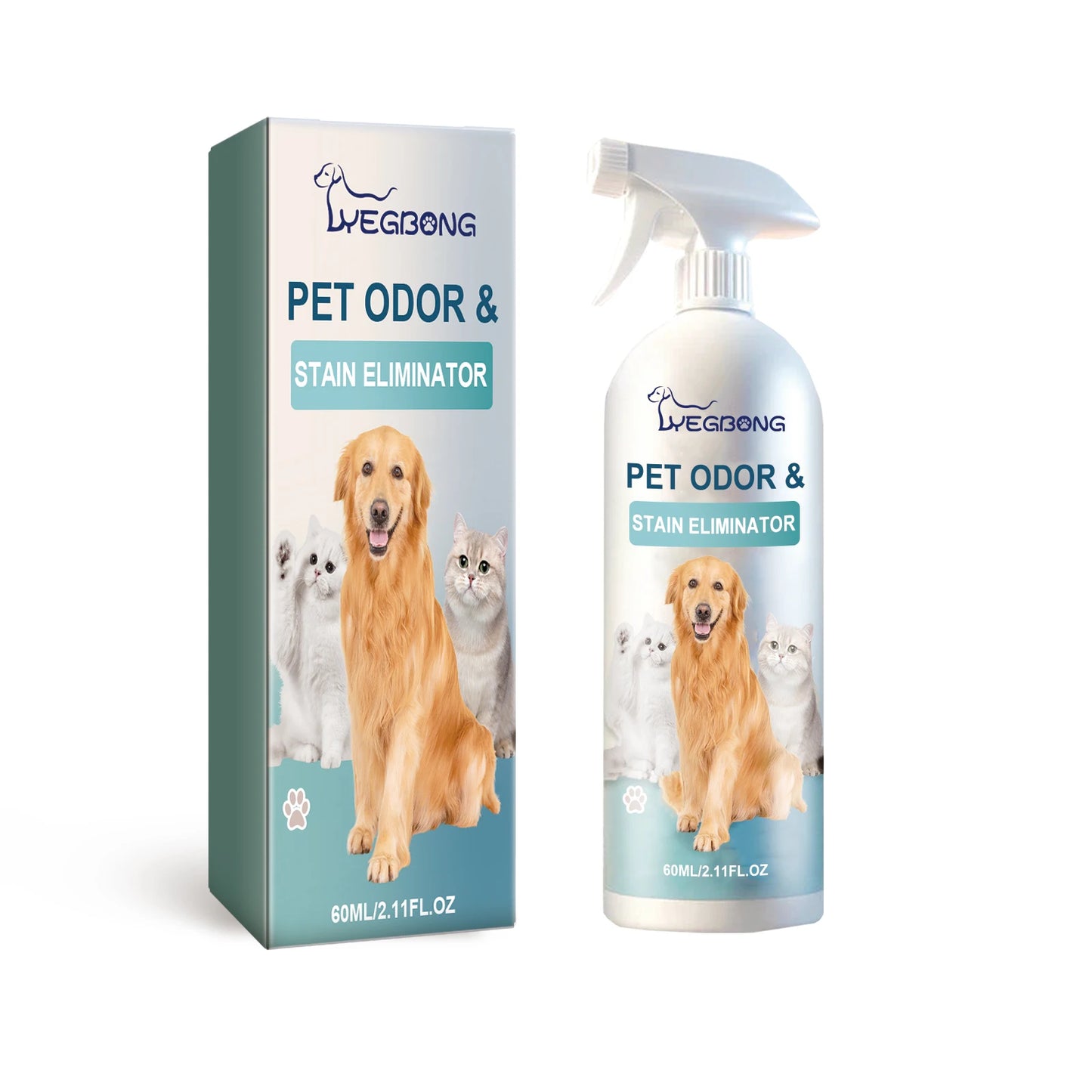 1-4PCS Pet Deodorizing Spray for Dogs and Cats