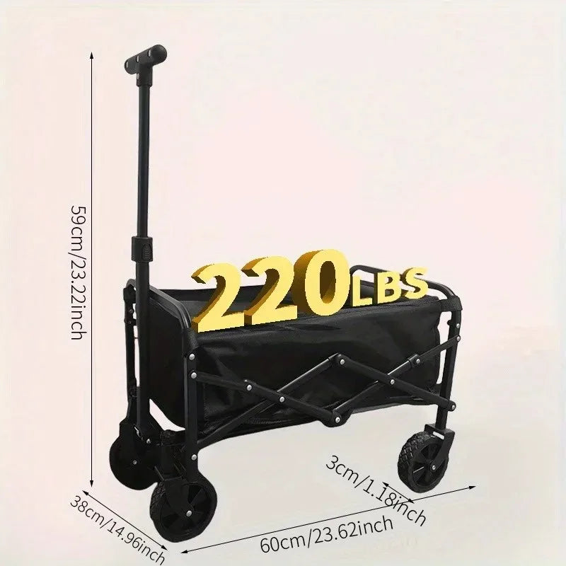 Collapsible Folding Beach Wagon Cart