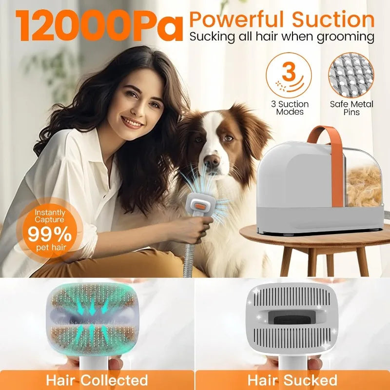 Dog Grooming Kit with Pet Clipper