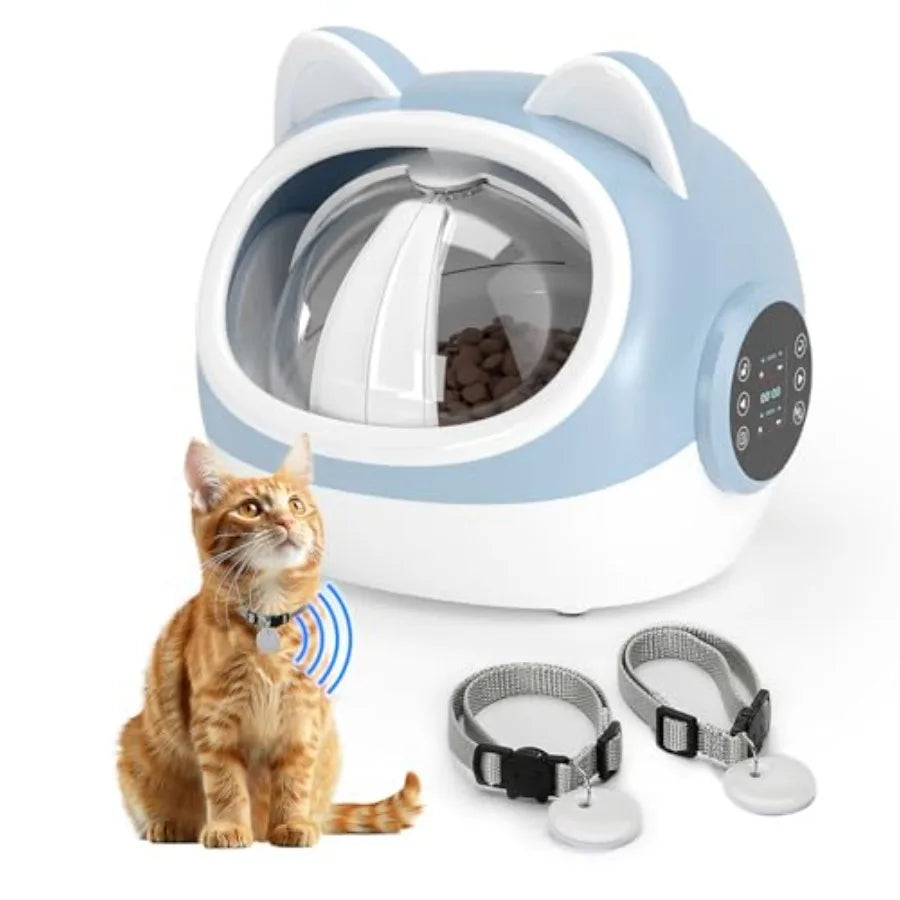 Smart Pet Feeder with Dual Collar Tags