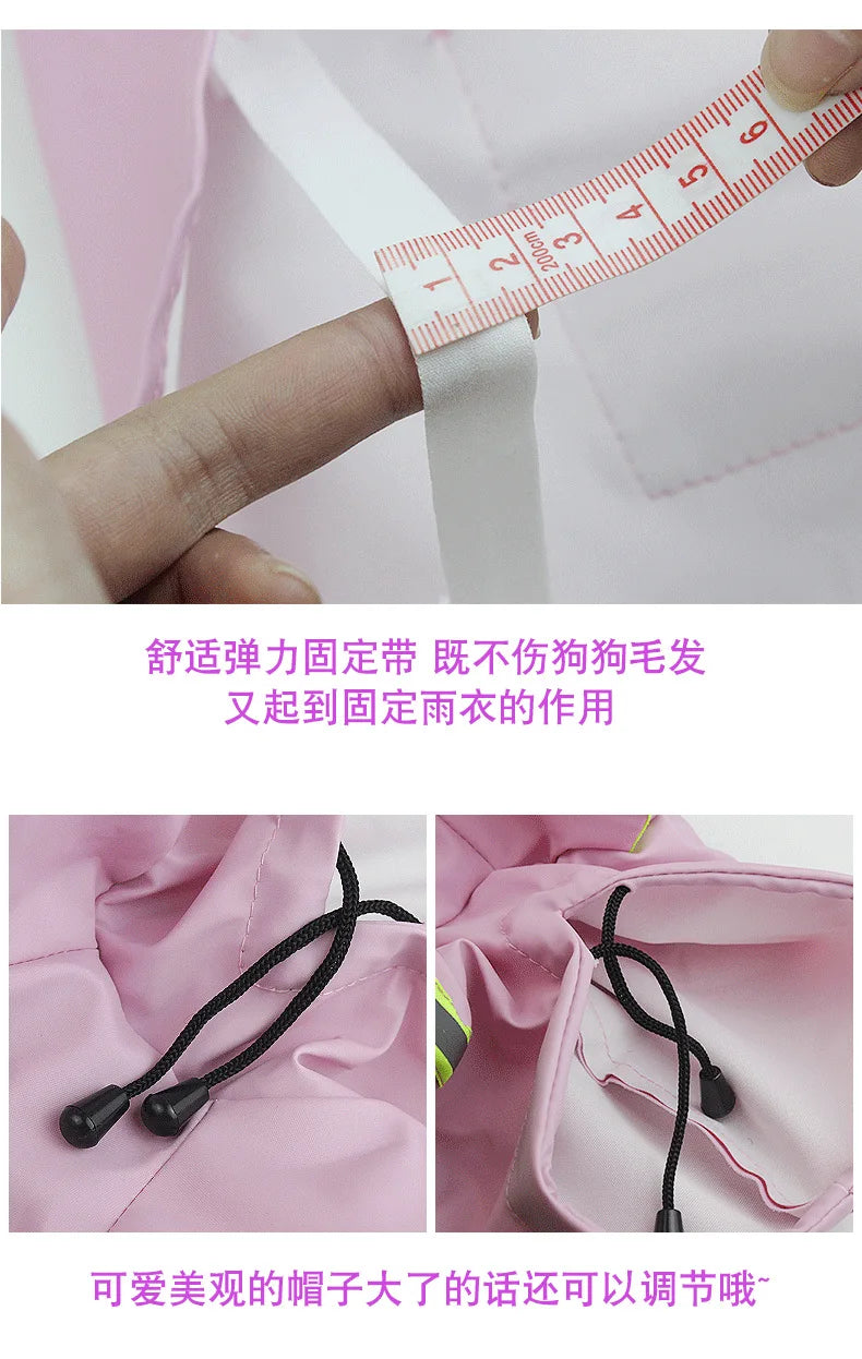 S-5XL Pets Small Dog Raincoats