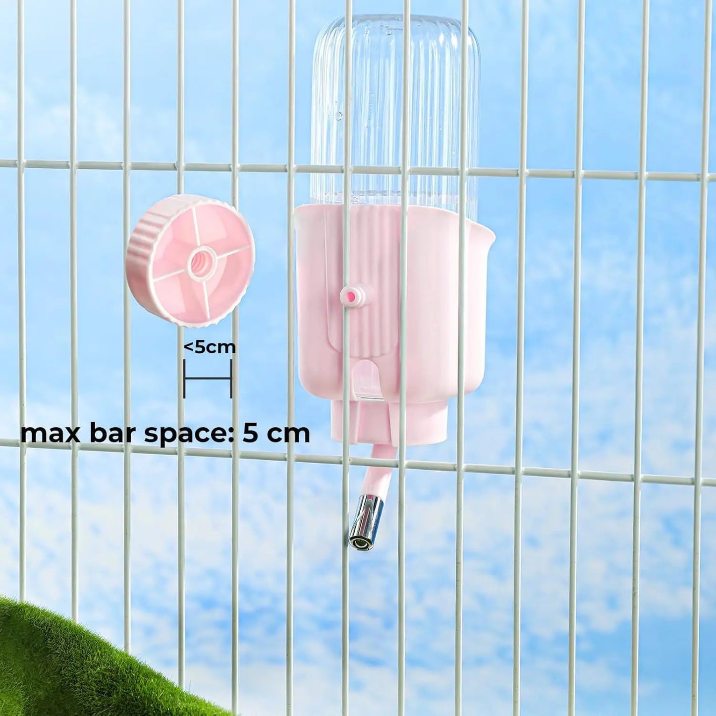 Pet Water Bottle for Cage Crate