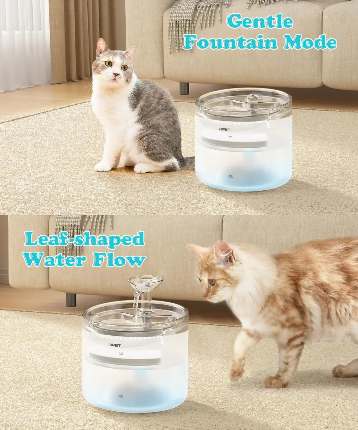 NPET WF100 Cat Water Fountain
