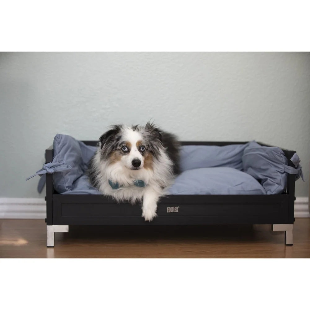ECOFLEX Manhattan Raised Dog Bed with Memory Foam Cushion