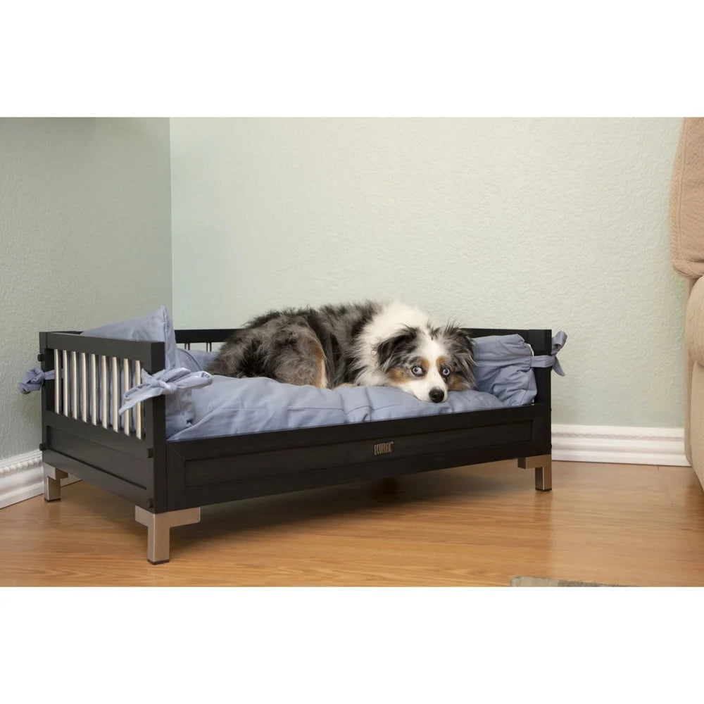 ECOFLEX Manhattan Raised Dog Bed with Memory Foam Cushion