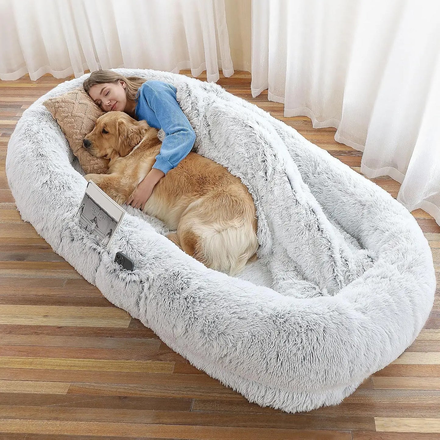 Human Dog Bed 71x45x12"