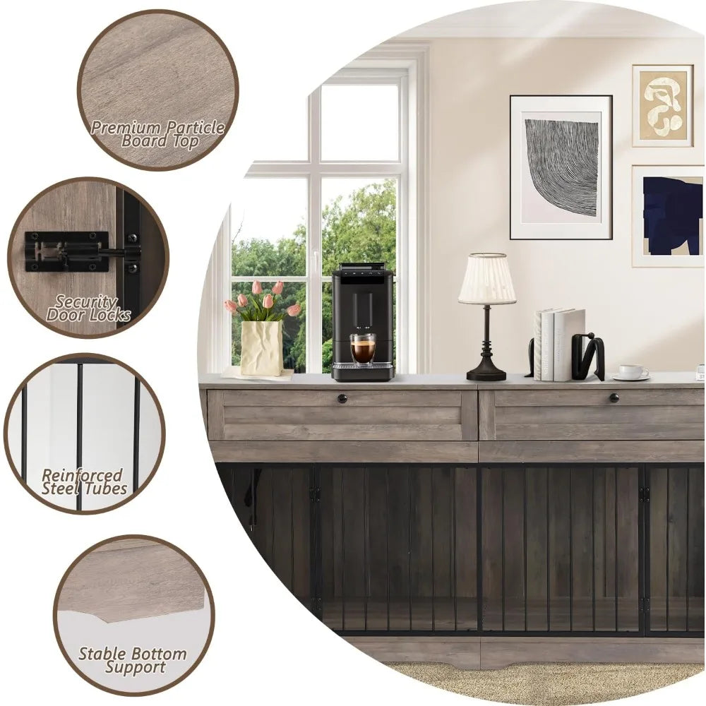 Large Dog Crate Furniture