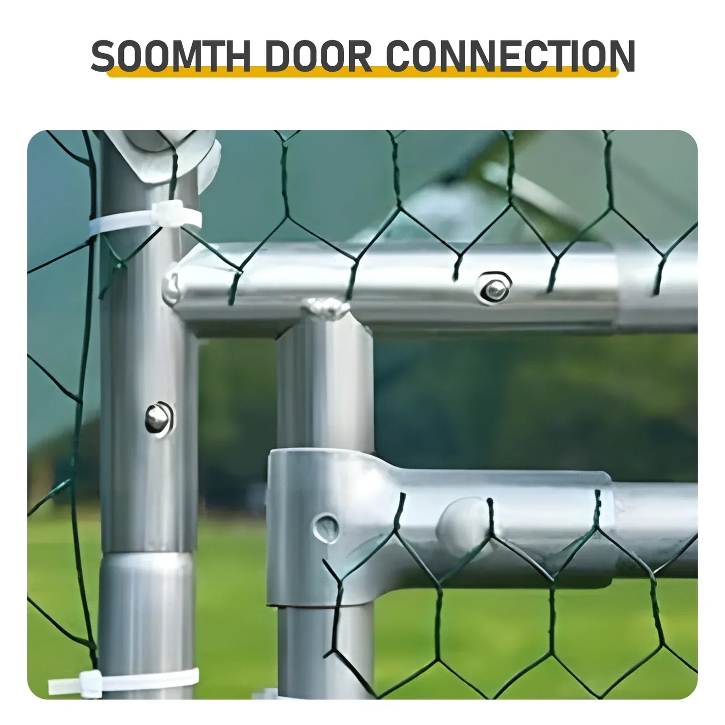 Large Metal Chicken Coop