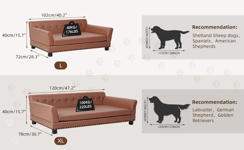 Large Elevated Dog Bed