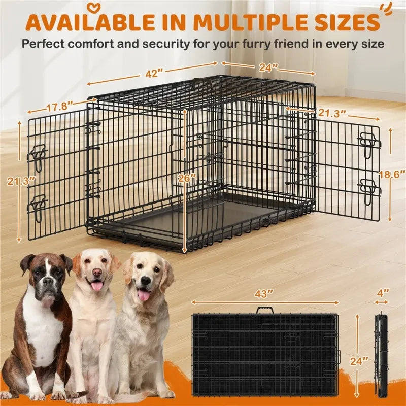 Alden Design Dog Crate