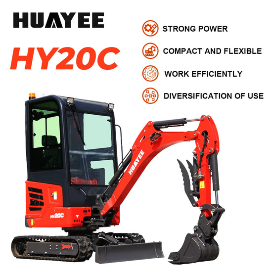 Custom-built Kubota engine suitable for 2-ton class mini-excavators