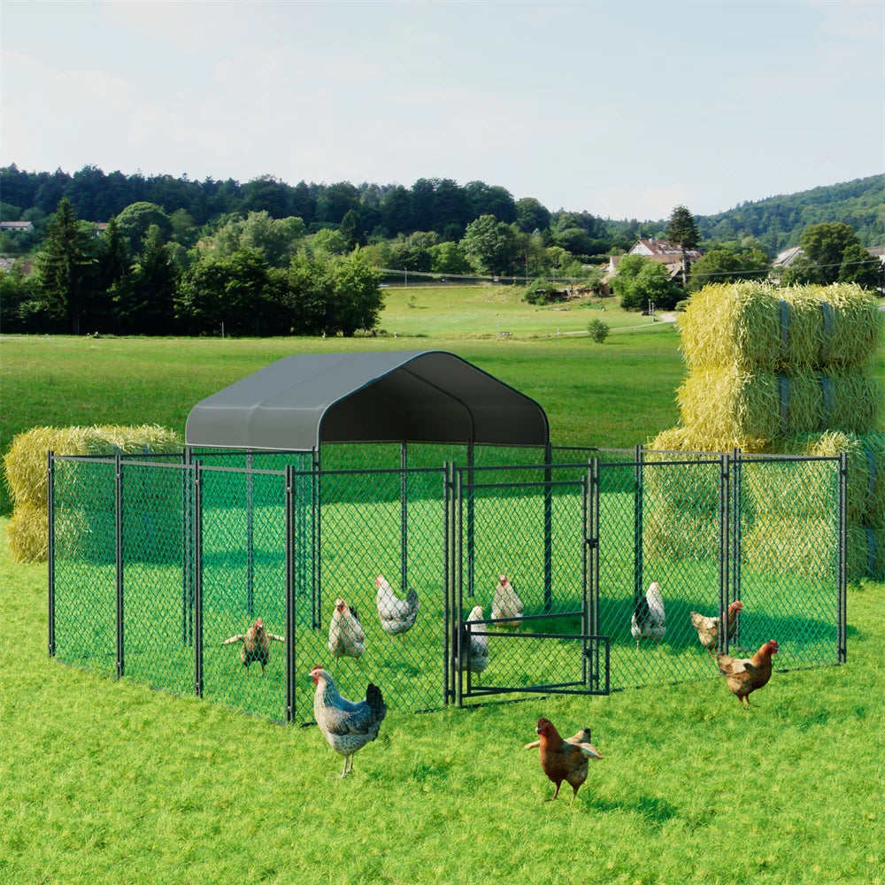 Heavy Duty XXL Chicken Run Coop Cage