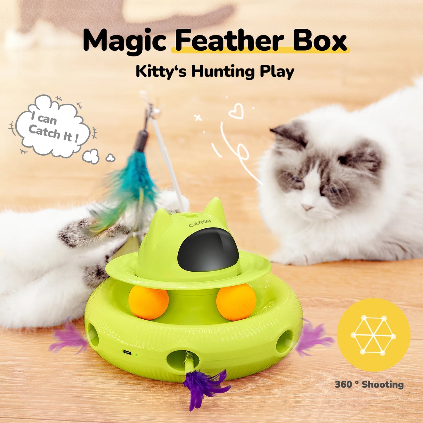CATISM Upgraded Pet Toys