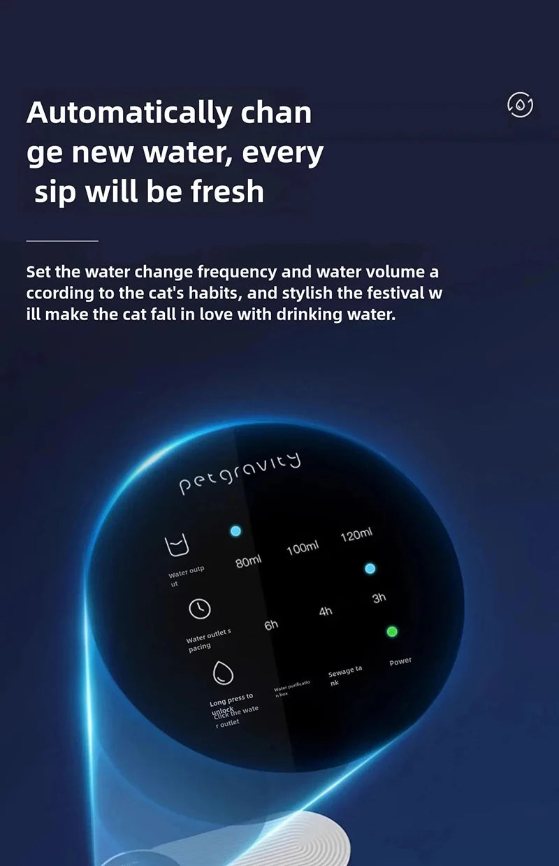 Smart Dump Cat Water Dispenser