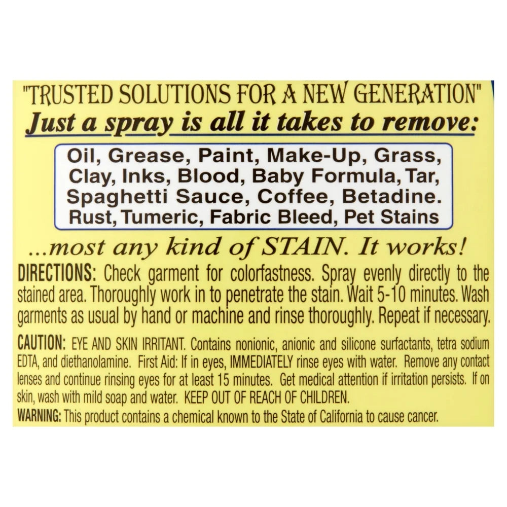 Spot Remover Laundry Spray