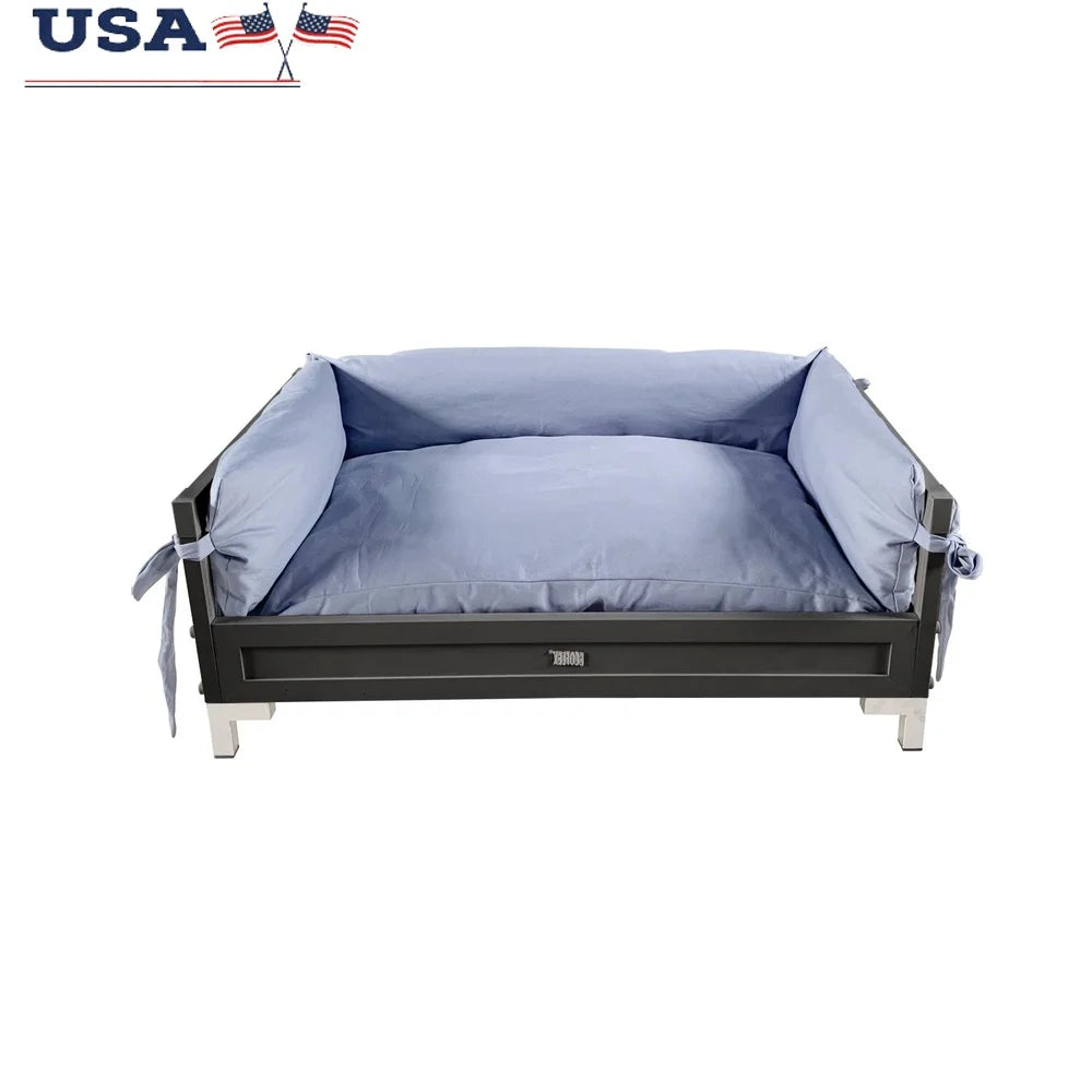 ECOFLEX Manhattan Raised Dog Bed with Memory Foam Cushion