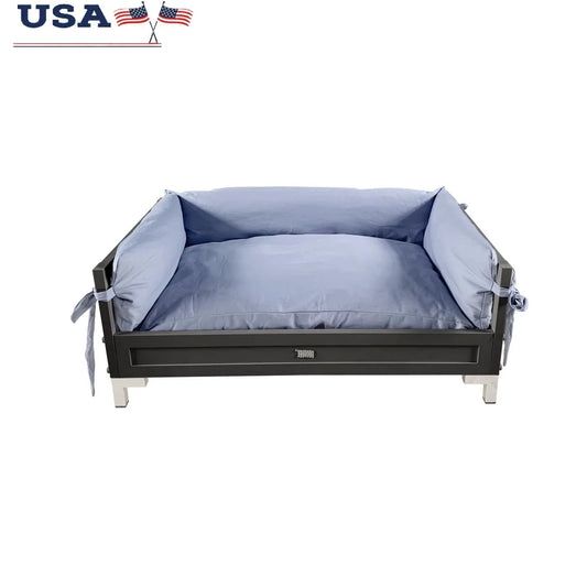 ECOFLEX Manhattan Raised Dog Bed with Memory Foam Cushion