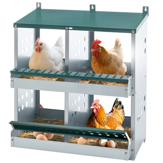 4 Compartment Chicken Nesting Boxes
