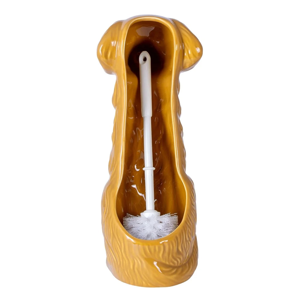 Novelty Dog Bowl Brush Holder