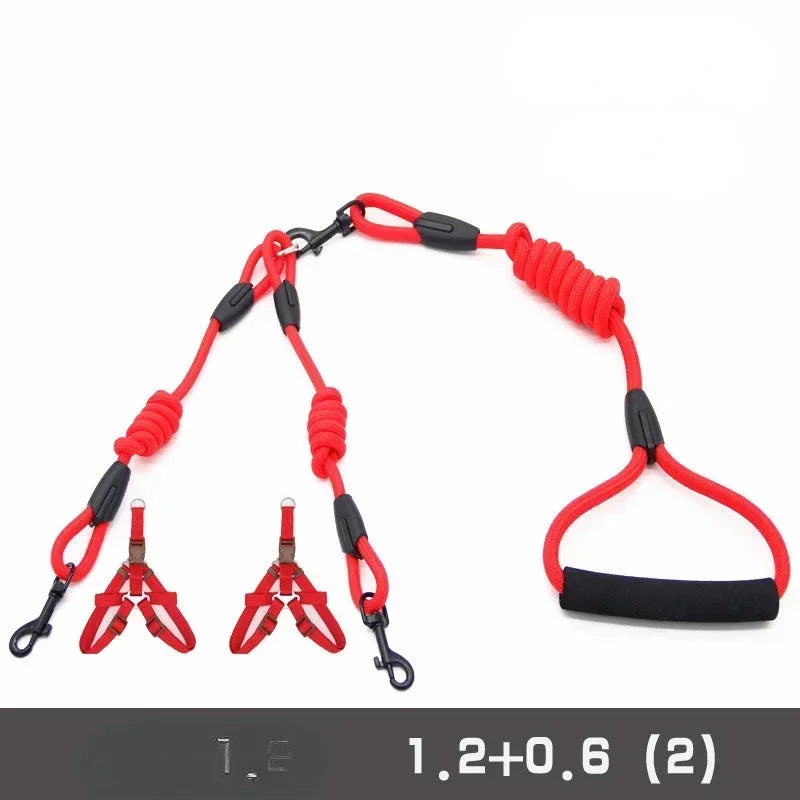 Leashes Dogs 2 Double Accessories