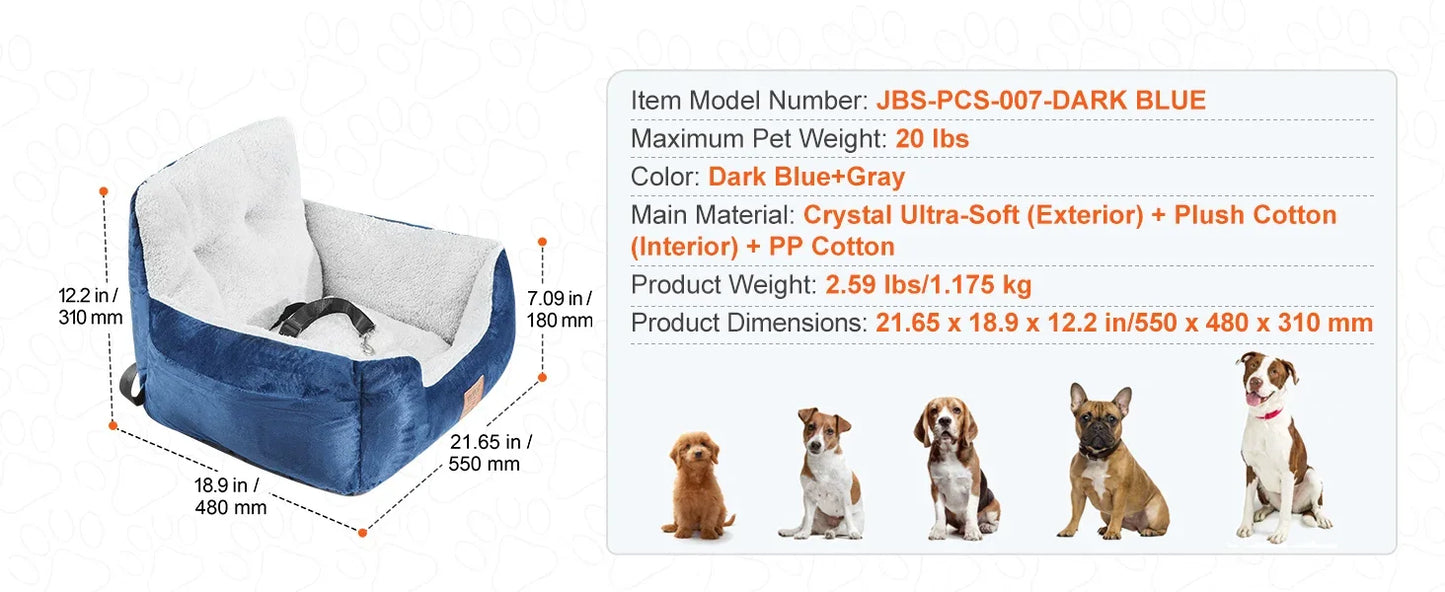 SucceBuy Dog Car Seat