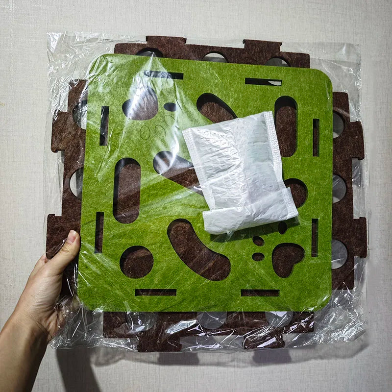 Pet Cat Puzzle Maze Holes Toys