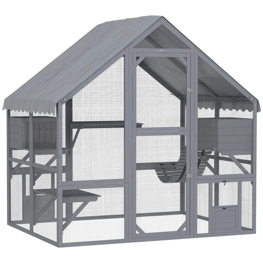 Large Catio Outdoor Cat Enclosure
