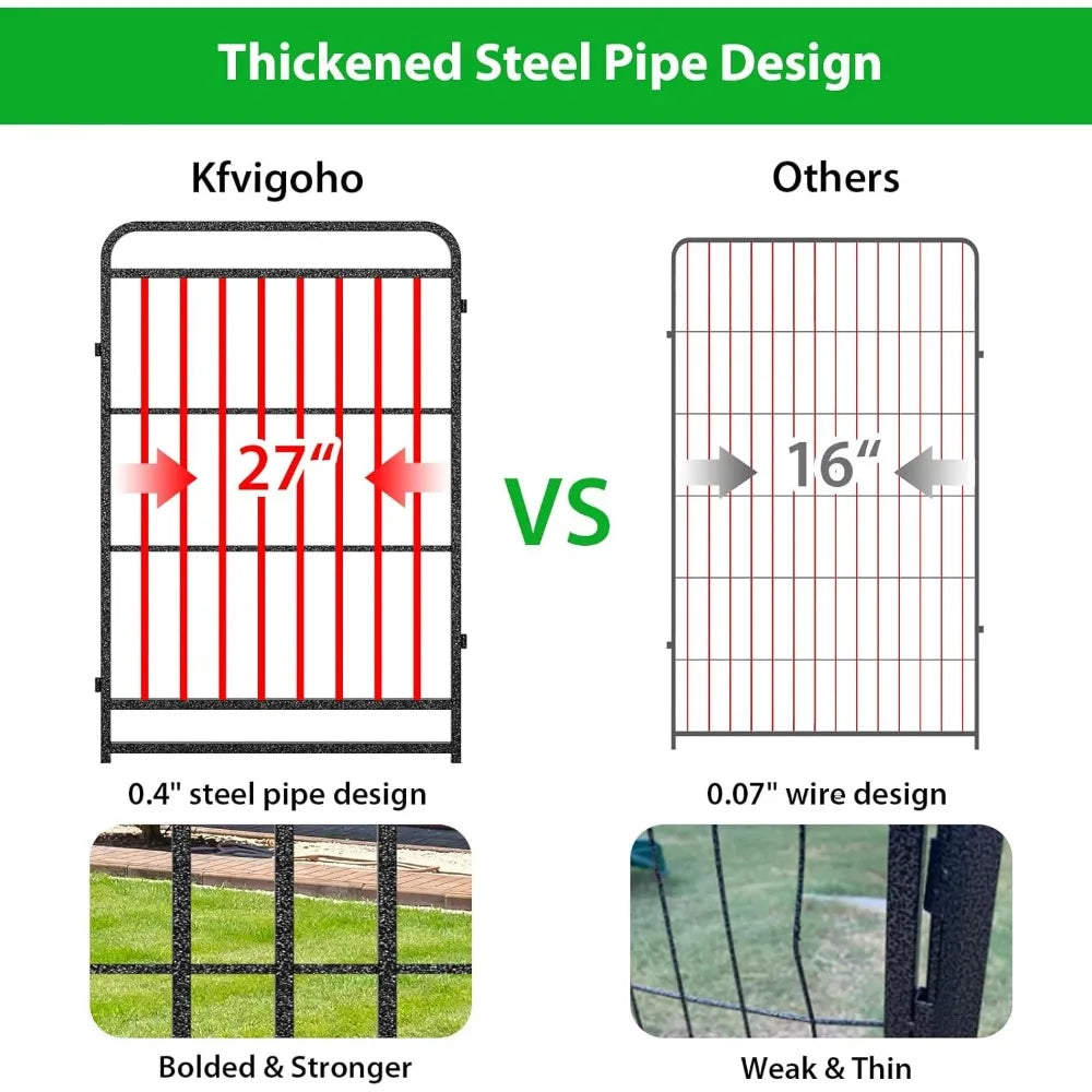 Dog Playpen Outdoor 24 Panels
