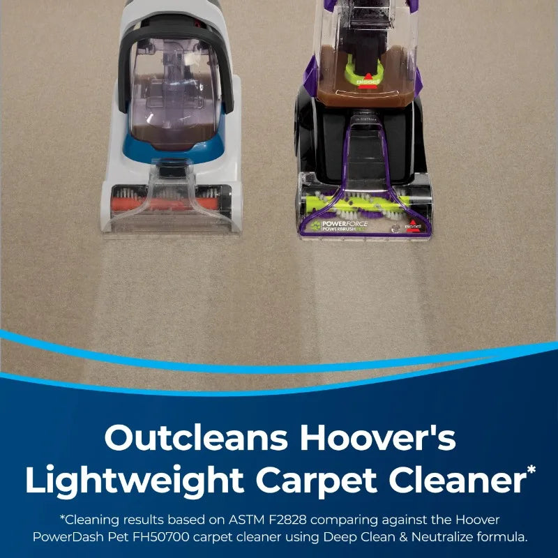 BISSELL Powerforce Powerbrush Pet Lightweight Carpet Cleaner, 2910