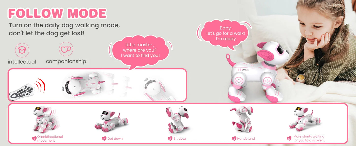 Girls Rc Robot Dog