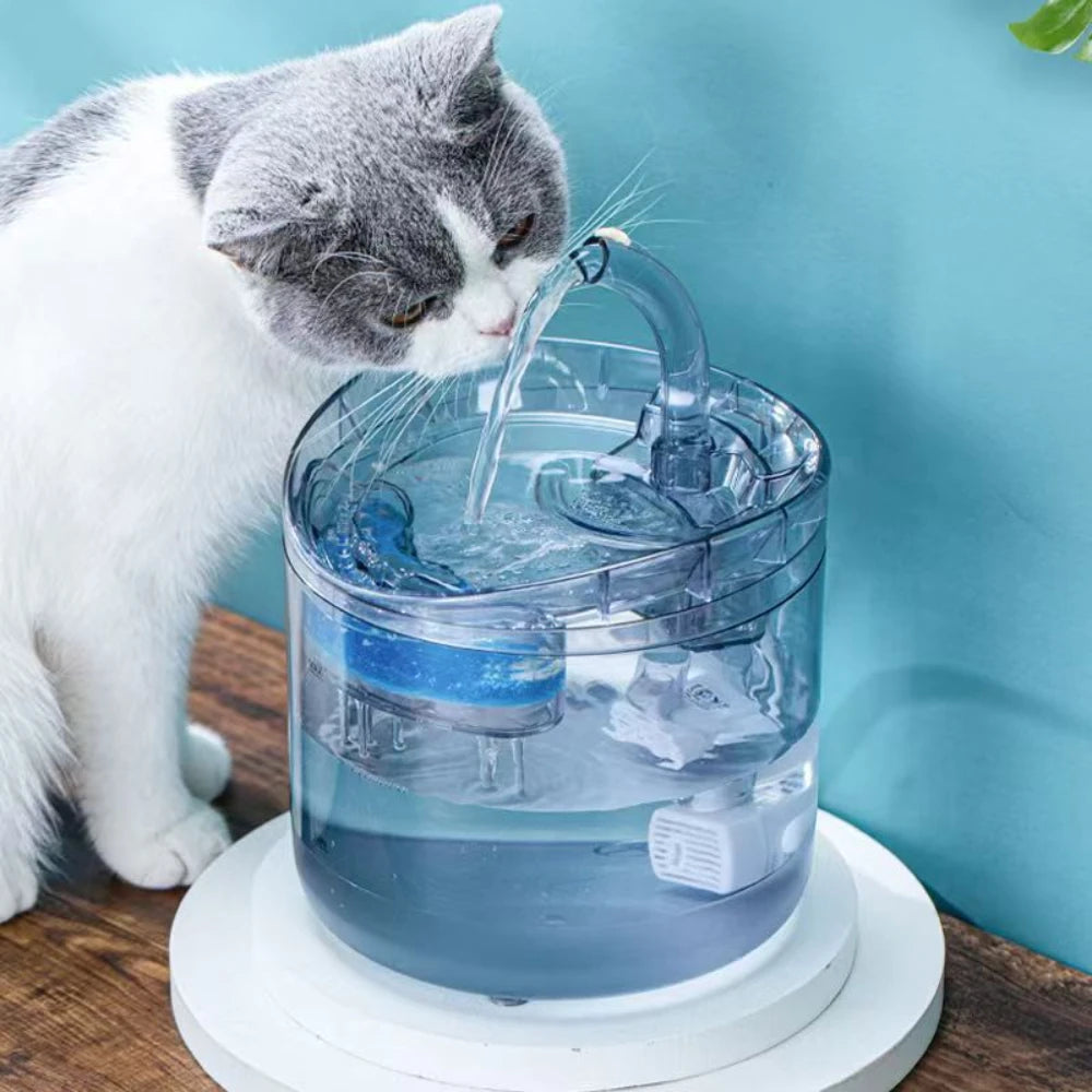Smart Leak-Proof Pet Water Dispenser & Auto Feeder for Cats and Dogs