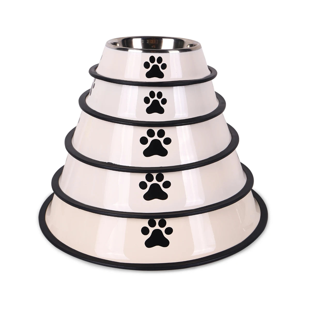 1PC Stainless Steel Pet Bowl