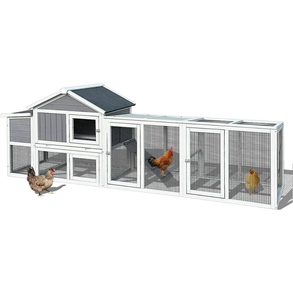 115" Wooden Chicken Coop