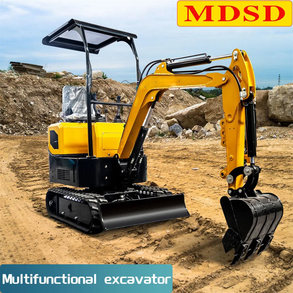 Mini Excavator With Multiple Accessories Available