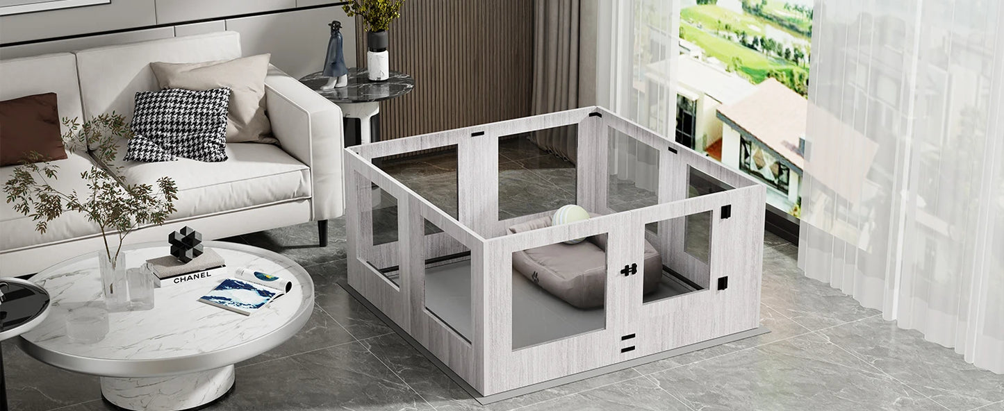 Large 8/14 Panels Dog Whelping Box