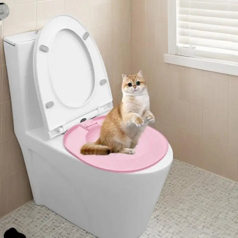 Cat Toilet Seat Trainer Sand Box Cat Trainer