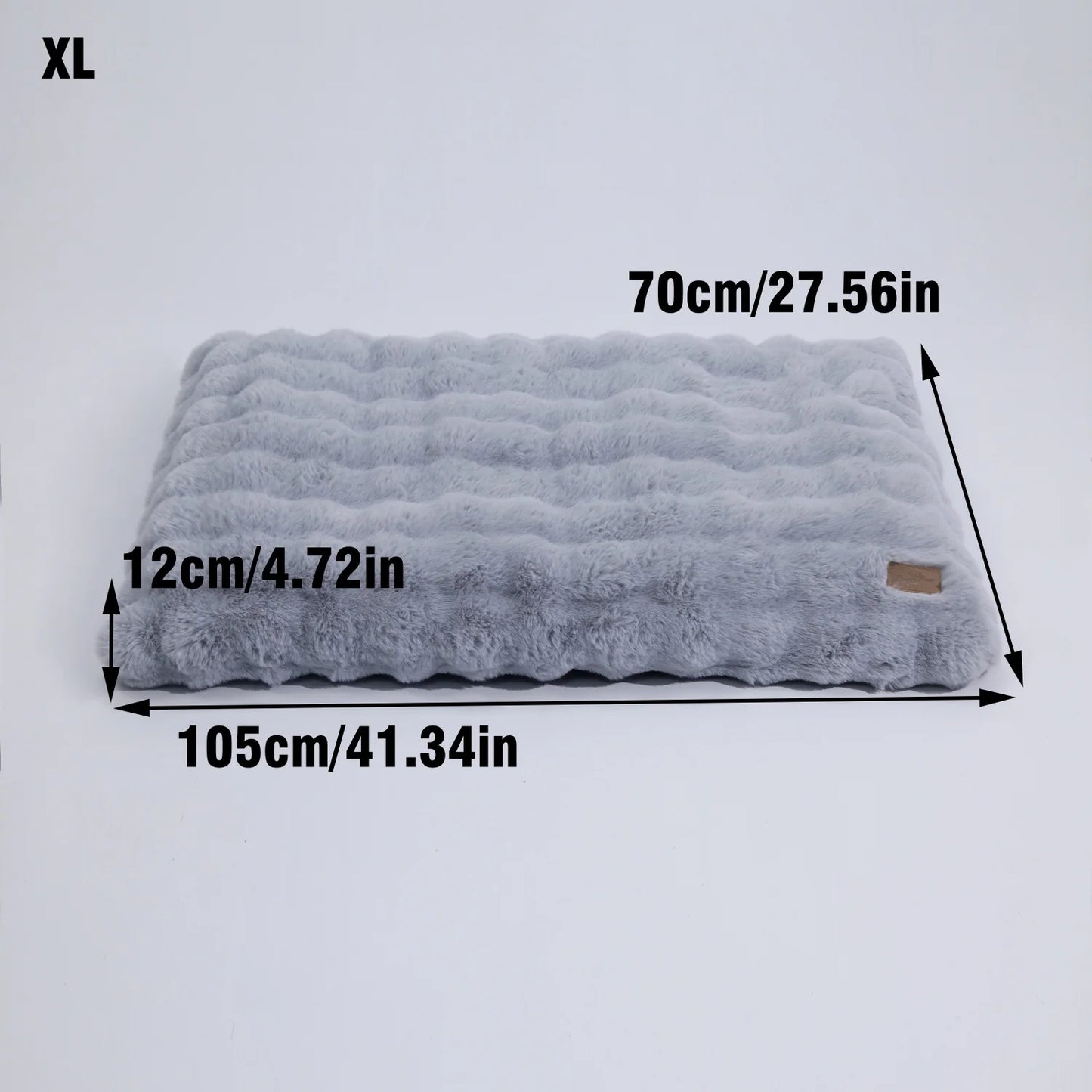 M-4XL Ultra-soft Plush Dog Bed