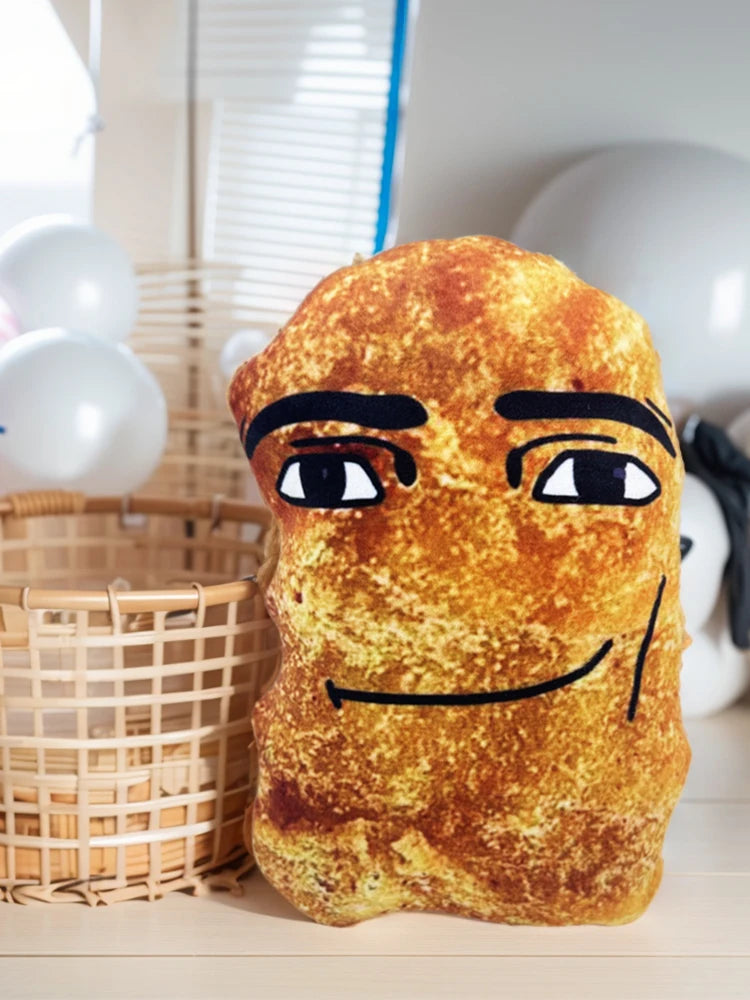 Simulation Chicken Nuggets Plush Pillow