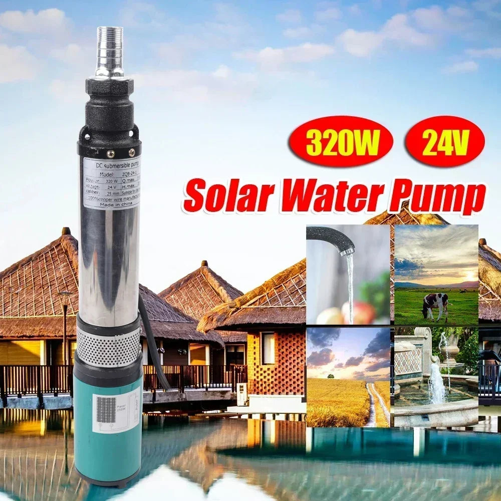 Electric Water Pump DC 24V Solar Pump Farm