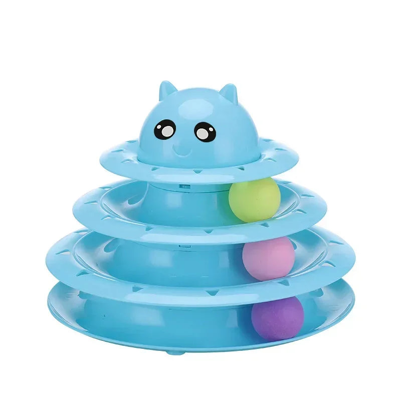 Interactive Cat Toy Tower