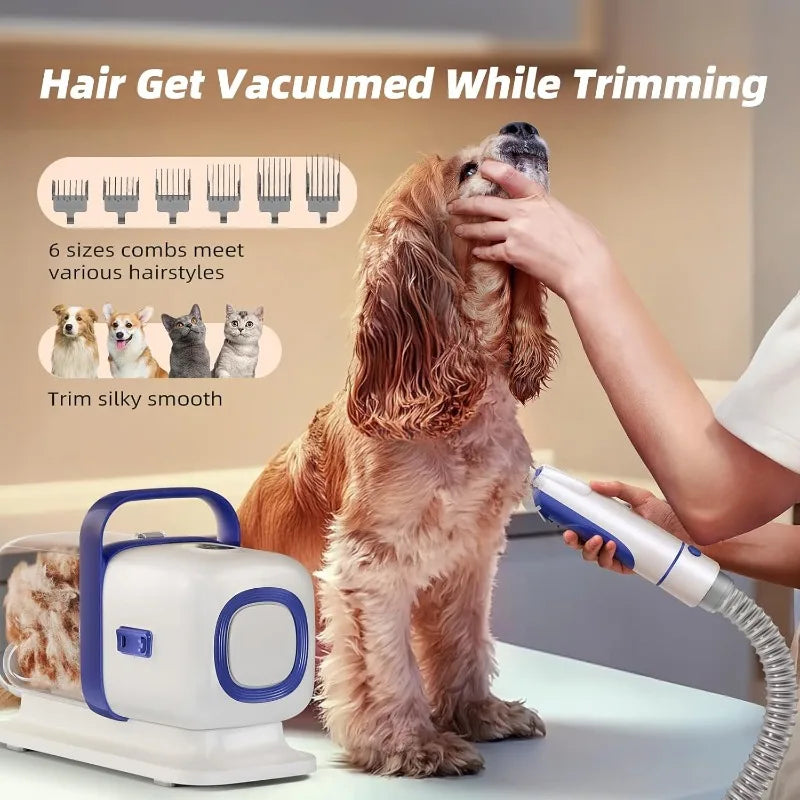 Dog Grooming Kit with Pet Grooming Vacuum